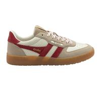 Gola Femme Hawk '83 Chaussures, Off White-Bone-Deep Red-Gum, 42