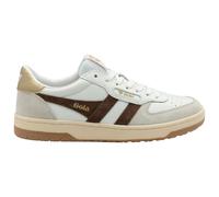 Gola - Women's Hawk - Baskets - EU 40 - white / dark brown / gold