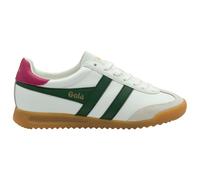 Ténis Gola Femme - Torpedo En Cuir, Blanc Et Vert - 39