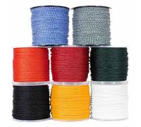 Golberg Hollow Braid Corde en polypropylène - Barrières, terrains de golf, marquage de sentiers