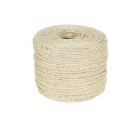 Golberg Twisted Corde en sisal Disponible en 1/4, 5/16, 3/8, 1/2, 3/4, et 2,5 cm de diamètre en différentes longueurs 1/4 inch X 100 feet