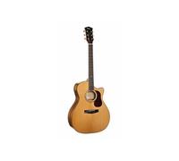Cort GOLD-A6 Bocote - Guitare électro-acoustique - Naturel brillant (+ soft case)