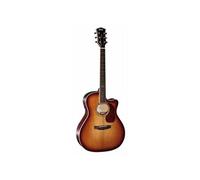 Cort GOLD-A8 - Guitare électro-acoustique série GOLD - Light burst (+ étui) marron;burst