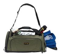 Gold BJJ Sac de Sport Jiu Jitsu - Poche imperméable pour gi, Rashguard ou Chaussures - Le Sac de Sport Parfait pour l'équipement d'arts Martiaux, la Boxe, Le MMA et Plus Encore (Olive)