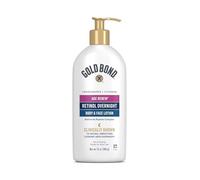 Gold Bond Age Renew Retinol Overnight Body & Face Lotion avec complexe rétinol et peptides, 13 oz.