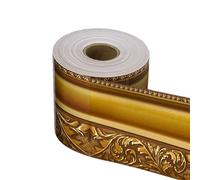 Gold Bulletin Board Border, Adhesive Cardboard Strip, 2.99 Inches Classroom Border with Sturdy Build, Decorative Board Trim, Bulletin Borders with Easy Apply, School Supply for Teachers Students