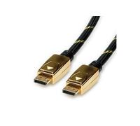 GOLD Câble DisplayPort DP M - DP M, 10 m