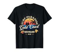 Gold Coast Queensland, Surfers Paradise, Australie Retro T-Shirt