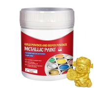 Gold Craft Paint - 500 Ml De Mobilier Métallique, Couleur D'art Du Bois | Finition Liquide Lisse, Surfaces Décoratives Chatoyantes Solution Œuvres D'art De Maison Accents Muraux