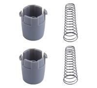 GOLD DEER AGM73610701 Lot de 2 pistons de porte magnétiques et ressort pour lave-linge LG et Kenmore AP5331994 2002592 AH3618292 EA3618292 PS3618292 WM8000HVA WM2250CW WM305000HVA CW