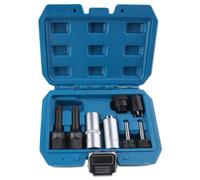 GOLD DEER Kit de réparation d'injecteur diesel à rampe commune pour desserrer et enlever la connexion interne de l'injecteur à vis, noir