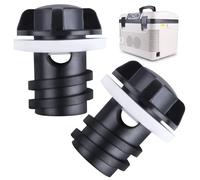 GOLD DEER Lot de 2 bouchons de refroidissement pour petit refroidisseur YETI - Anti-fuite - Accessoires de rechange compatibles avec les refroidisseurs de réservoir YETI Tundra Roadie et RTIC