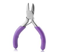 GOLD DEER Mini pince diagonale 3 pouces Coupe-fil Petit coupe-fil latéral Mini pince à bijoux Cisaille à câble de fil de haute dureté Cisailles à affleurement Cisailles Outils pour l’enroulement