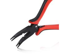 GOLD DEER Pince à liaison à billes pour hélicoptère RC - Pince à bille - Pointe incurvée - Outil de réparation de voiture pour avion RC - Pour véhicules télécommandés - Pointe incurvée - Tête courbée