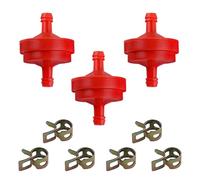 GOLD DEER Tondeuse à gazon 3pack 1/4 pouce en ligne Filtre à carburant à essence petit moteur de remplacement pour briggs stratton craftsman toro 394358s 56679 394358 394358S 7014359YP 56679MA