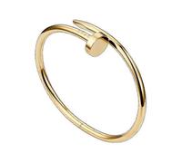 (Gold)Edelstahl modisches Nagelkopf ArmbandGlatter Oberflche Design