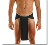 Gold en Drops Lot de 2 Pagnes Traditionnels Indiens Langot Supporter Coton Noir