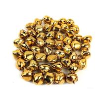 Gold Jingle Bells 12mm Metal Craft Pendants(12mm 70pcs)