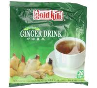 Gold Kili All Natural Instant Caffeine-free Ginger Drink, 20-Count Bags (Pack of 3) by Gold Kili [Foods]