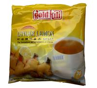 GOLD KILI - Boisson instantanée au gingembre et au citron - (20 x 18 g)