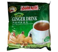 GOLD KILI Boisson instantanée au miel et au gingembre - 18 g x 20 sachets - 360 g Original