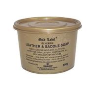 Gold Label Herbal Health Glycerin Leather and Saddle Savon Mixte, Claire, 500 g