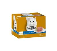 Purina - Gourmet - les mousselines : lapin, boeuf, veau, agneau (24x85g)