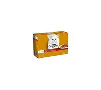 Gourmet - les noisettes : boeuf, poulet-foie, dinde-canard, saumon-poulet (12x85g)