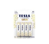 Gold Lot de 4 Piles alcalines AA (LR06, Batterie Crayon)