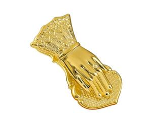 Gold Metal Paper Clips, Lady's Hand Paper Clip, Gold Notebook Clip, Vintage Document Clip, Bookmarks Clip, Junk Journal Clip, Decorative Book Clip, Metal Book Clips