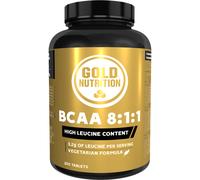 Gold Nutrition BCAA 8:1:1 200 Comprimés