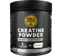 Gold Nutrition Poudre de créatine Creapure monohydrate pour performance sportive saveur neutre 280 g