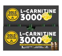 Complément GoldNutrition L-Carnitine 3000 goût citron (20 unités)