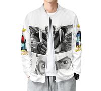 Gold*Or*a*k Zippée en Veste Sweat-Shirt Homme Manche Longues Manteau avec Poche Hommes Jacket Merch Tops for Men