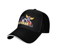 Gold%orak Japanese UFŏ%Robot Manga Casquette de Baseball Casquette de Baseball décontractée Grendizer Snapback Casquettes de Camionneur Unisexes pour Le Sport Quotidien