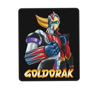 Gold%orak Japanese UFŏ%Robot Manga Mouse Mat Tapis de Souris à Bord verrouillable en Caoutchouc Multi-Code Tapis de Souris Grendizer Anime Accessoires de Bureau antidérapants 8.3 x 10.3 in