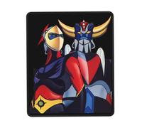 Gold%orak Japanese UFŏ%Robot Manga Tapis de Souris de Jeu antidérapant - Tapis de Bureau avec Bords Cousus, Tapis pour Ordinateur Portable/PC de Jeu, Accessoire de Bureau Cadeau Geek 7.9 x 9.5 in