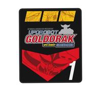 Gold%orak Japanese UFŏ%Robot Manga Tapis de Souris de Jeu antidérapant - Tapis de Bureau avec Bords Cousus, Tapis pour Ordinateur Portable/PC de Jeu, Accessoire de Bureau Cadeau Geek 8.3 x 10.3 in