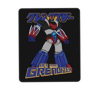 Gold%orak Japanese UFŏ%Robot Manga Tapis de Souris de Jeu antidérapant - Tapis de Bureau avec Bords Cousus, Tapis pour Ordinateur Portable/PC de Jeu, Accessoire de Bureau Cadeau Geek 7.9 x 9.5 in
