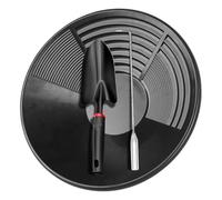 Gold Panning Kit - Rock Mining Gold Pan Kit, Precision Screening Tools for Rockhounding, Detecting Jewelry Hobbyists Beginners Adults, Sturdy Pan Set for Outdoor Survey, Treasure Hunting Accessory