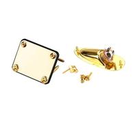 Gold Plated Guitar Accessory Set for Appearance and Safe Electric Guitar Neck Plate Set