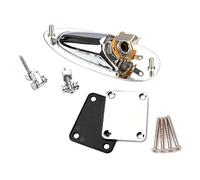 Gold Plated Guitar Accessory Set for Appearance and Safe Electric Guitar Neck Plate Set