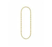 Gold-Plated Singapore Chain Necklace for Women
