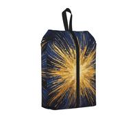 Gold Ray Art Sac à chaussures de voyage étanche pour valise, 3 en 1, pochette de rangement pour baskets de gym