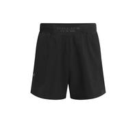GOLD´S GYM APPAREL Pantalon de sport 'Mark' jaune d'or / gris argenté / noir, Taille S