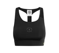 GOLD´S GYM APPAREL Soutien-gorge de sport 'Nadia' gris foncé / noir, Taille S