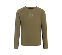 GOLD´S GYM APPAREL T-Shirt fonctionnel 'GREG' olive / noir, Taille XXXL