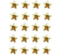 Gold Silver Star Fridge Magnets, 20PCS Strong Magnetic Stars for Kitchen Home Whiteboard(Gold)