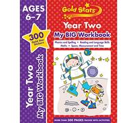 Gold Stars Year Two My BIG Workbook (Includes 300 gold star stickers, Ages 6 - 7)