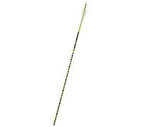 Gold Tip Ted Nugent 5575/400 Lot de 6 flèches avec ailettes de 10,2 cm Blanc zébré